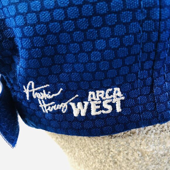 Racing Cap NASCAR NHRA IndyCar Outlaws Arca West Adjustable Hat Blue Team NAPA - Picture 9 of 13